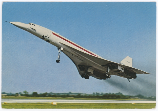 Postcard: BAC Aerospatiale, Concorde