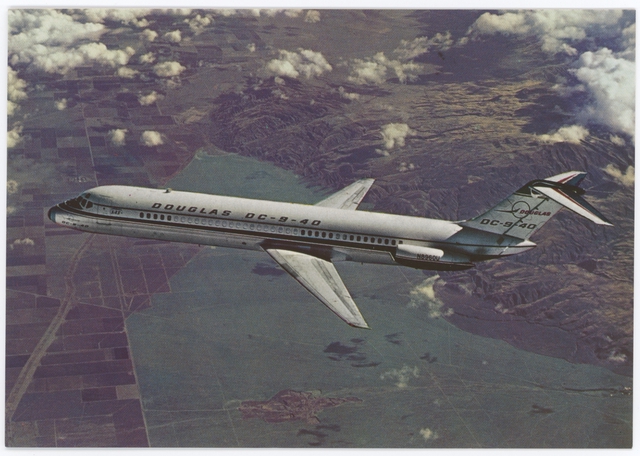 Postcard: McDonnell Douglas DC-9-40