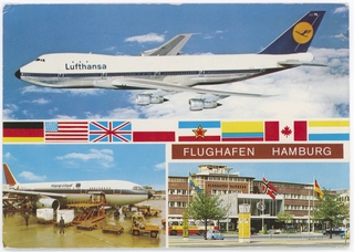 Image: postcard: Hamburg Airport (HAM)