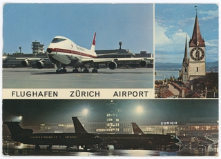 Image: postcard: Zurich Airport (ZRH)