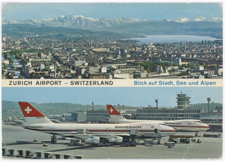 Image: postcard: Zurich Airport (ZRH)