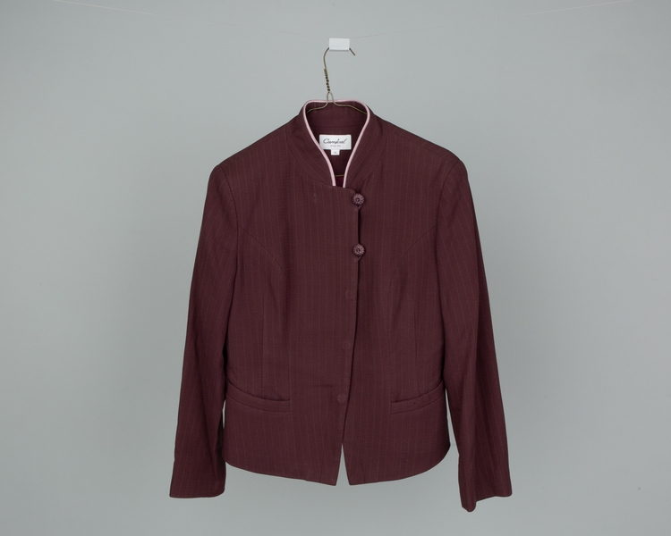 Image: flight attendant jacket: China Airlines, purser
