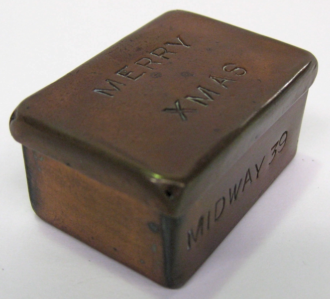 Image: souvenir box: Pan American Airways, Midway Island