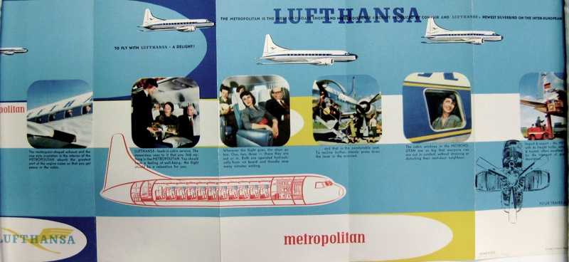 Image: brochure: Lufthansa, Convair CV-440 Metropolitan