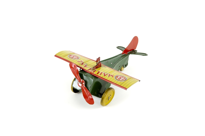 Image: toy airplane: mail plane