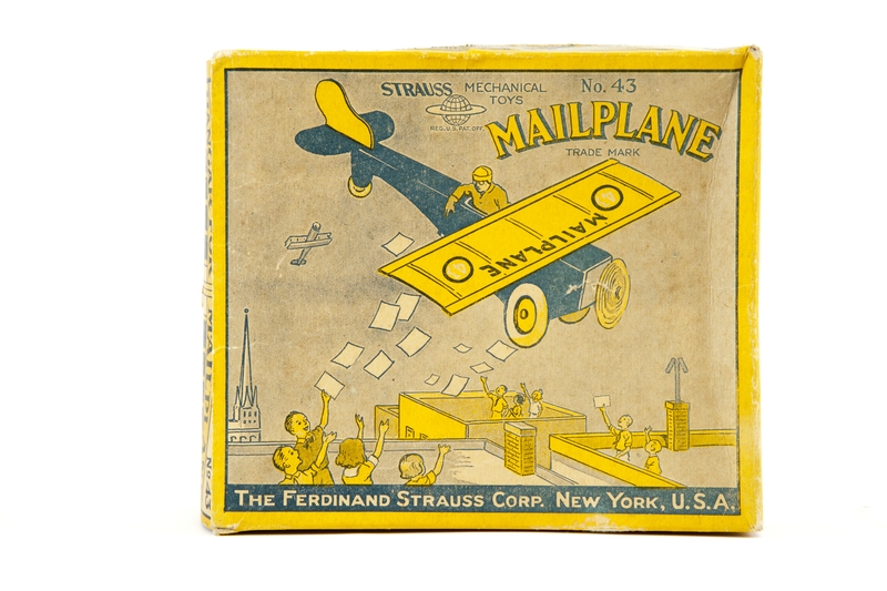 Image: toy airplane: mail plane