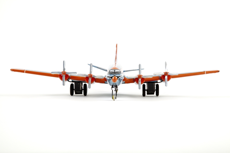 Image: toy airplane: Northwest Airlines, Douglas DC-4