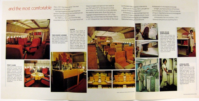 Brochure: TWA (Trans World Airlines), Lockheed L-1011 TriStar