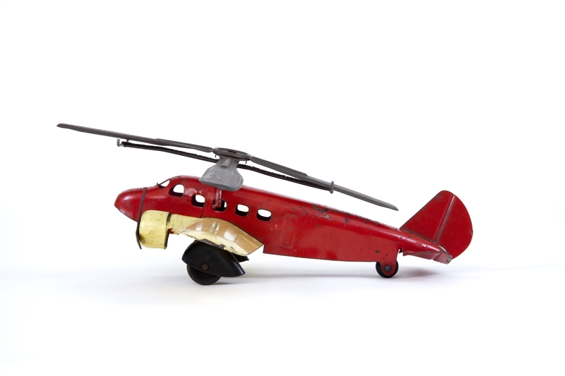 Image: toy airplane: gyroplane
