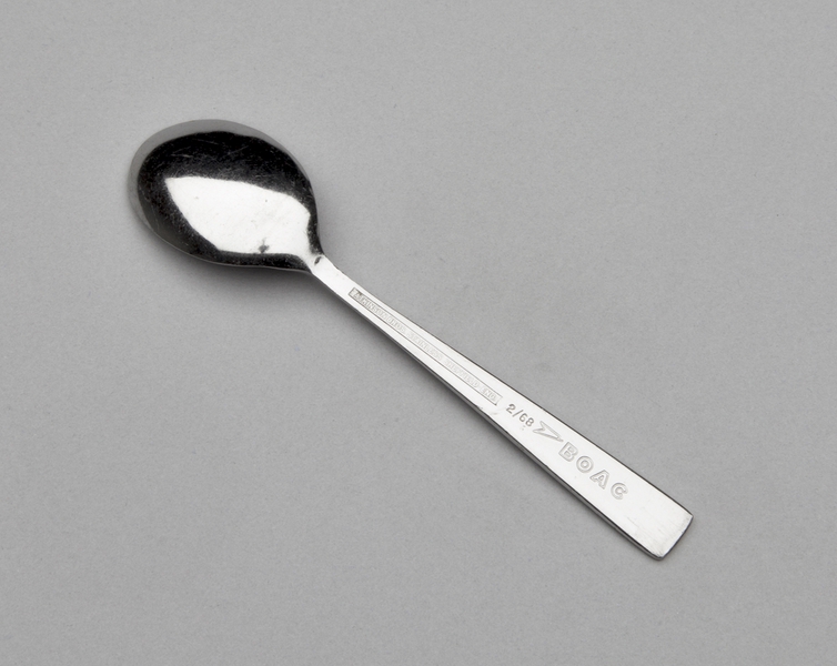 Image: demitasse spoon: British Overseas Airways Corporation (BOAC)