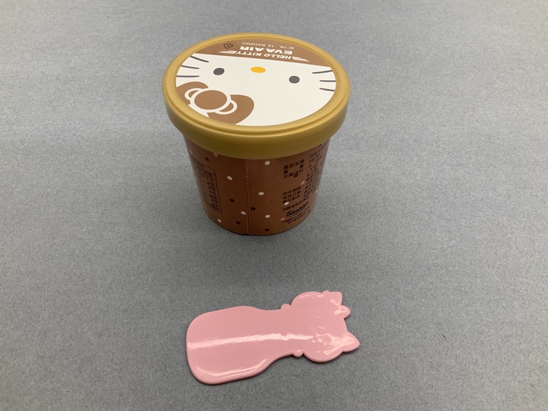 Image: ice cream container: EVA Air