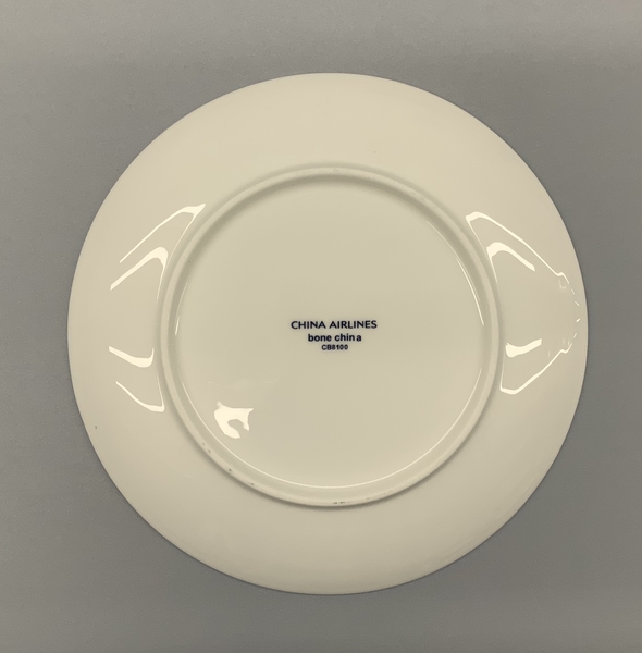 Image: entree plate: China Airlines, business class