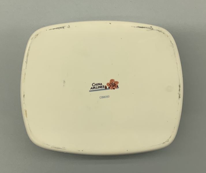Image: entree dish: China Airlines, business class