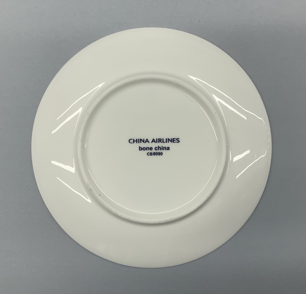 Image: side plate: China Airlines, business class