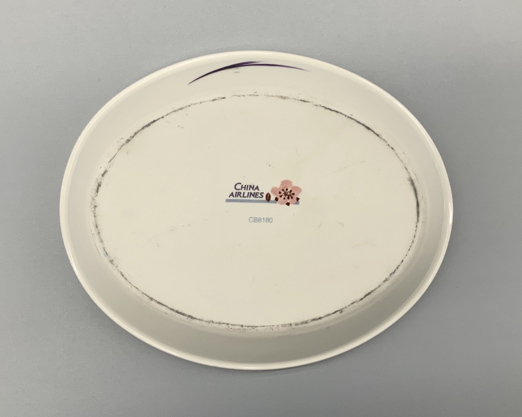 Image: entree dish: China Airlines, business class