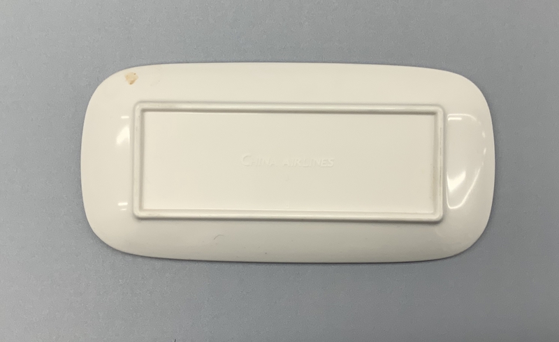 Image: entree plate: China Airlines, business class