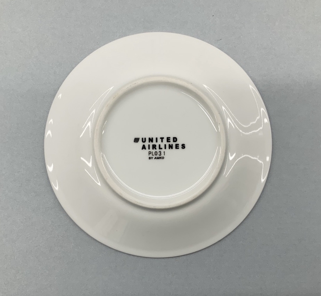 Image: side plate: United Airlines