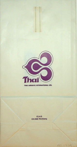 Image: airsickness bag: Thai Airways International
