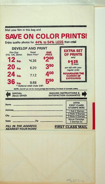 Image: airsickness bag: TWA (Trans World Airlines)