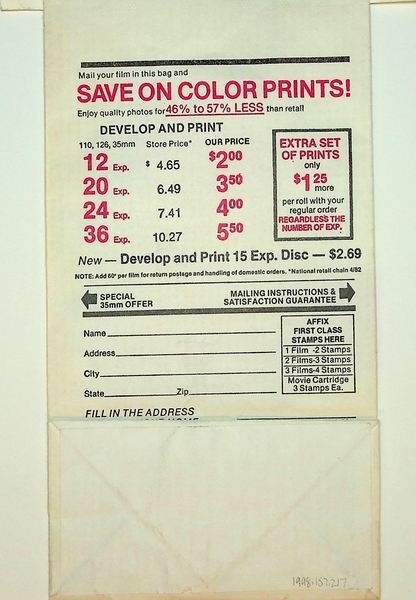 Image: airsickness bag: TWA (Trans World Airlines)