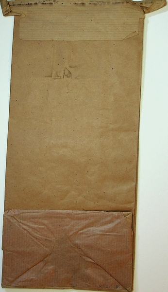 Image: airsickness bag: [unbranded]
