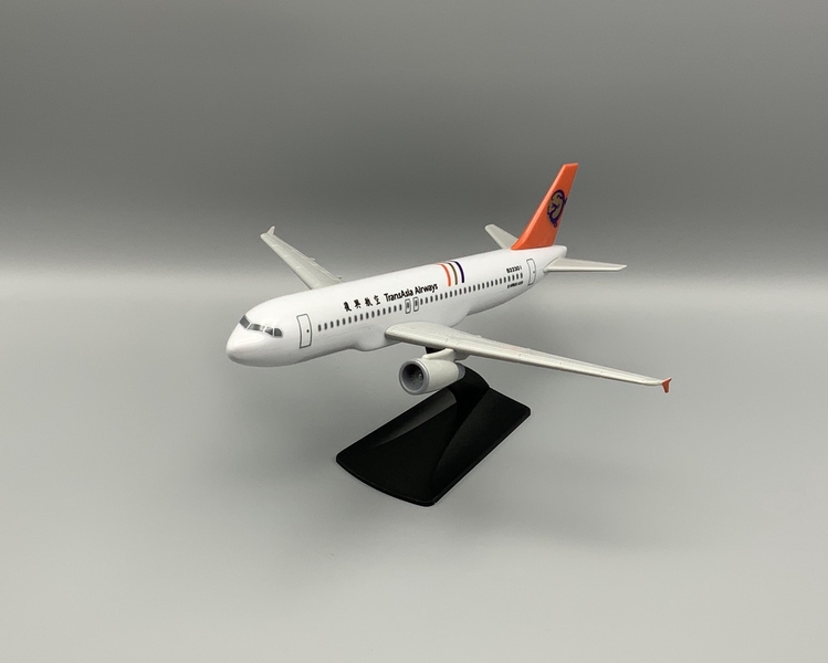 Image: model airplane: Trans Asia Airways, Airbus A320
