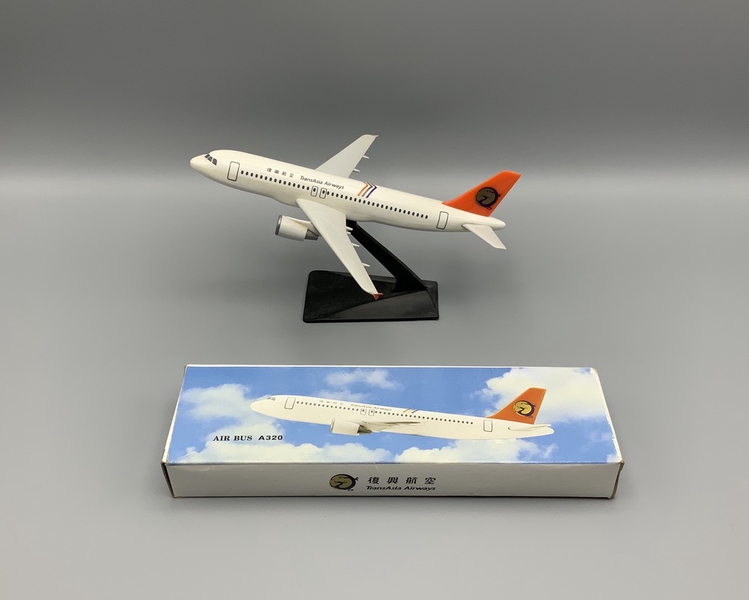 Image: model airplane: Trans Asia Airways, Airbus A320