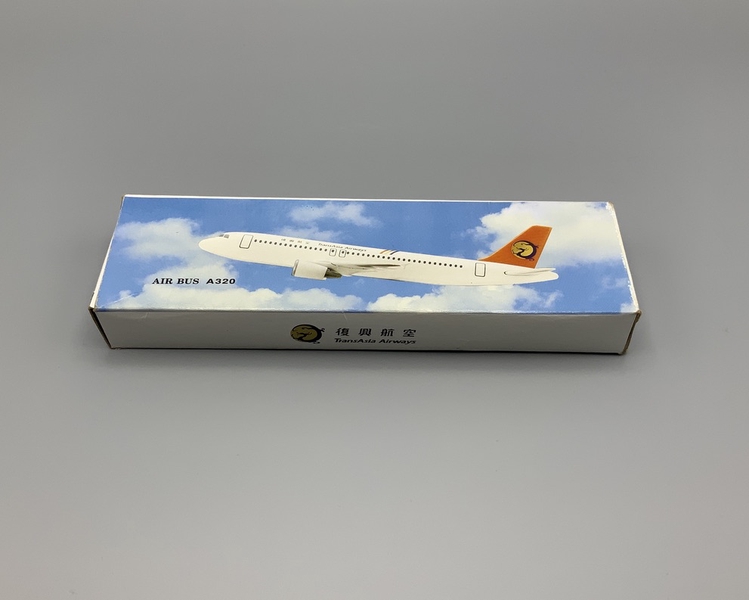 Image: model airplane: Trans Asia Airways, Airbus A320