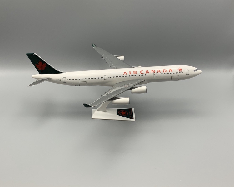 Image: model airplane: Air Canada, Airbus A340