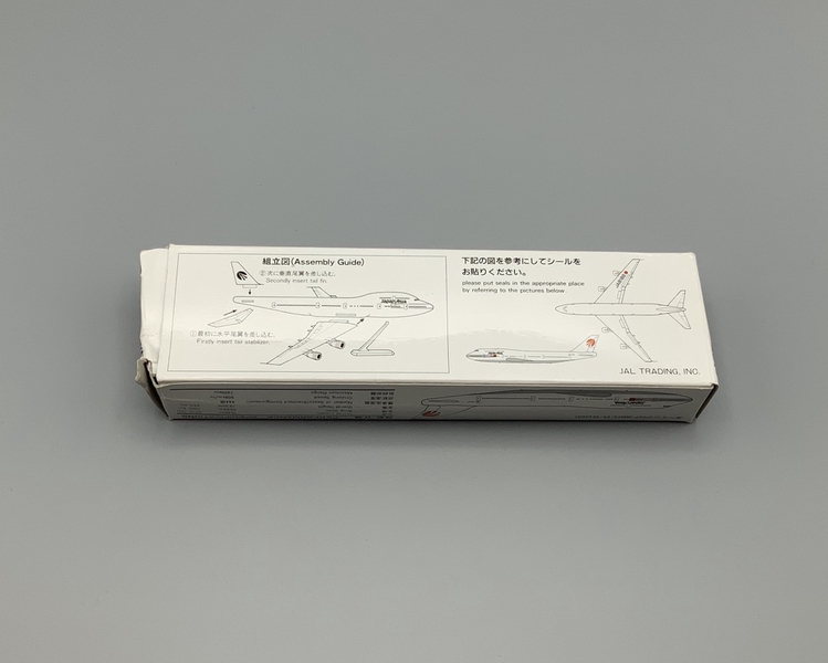 Image: model airplane: Japan Asia Airways, Boeing B747-300