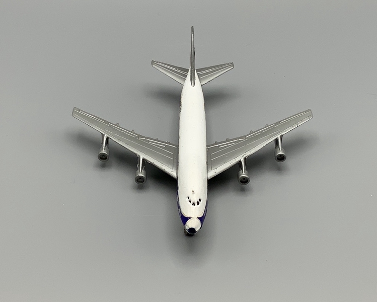 Image: miniature model airplane: Pan American World Airways, Boeing 747