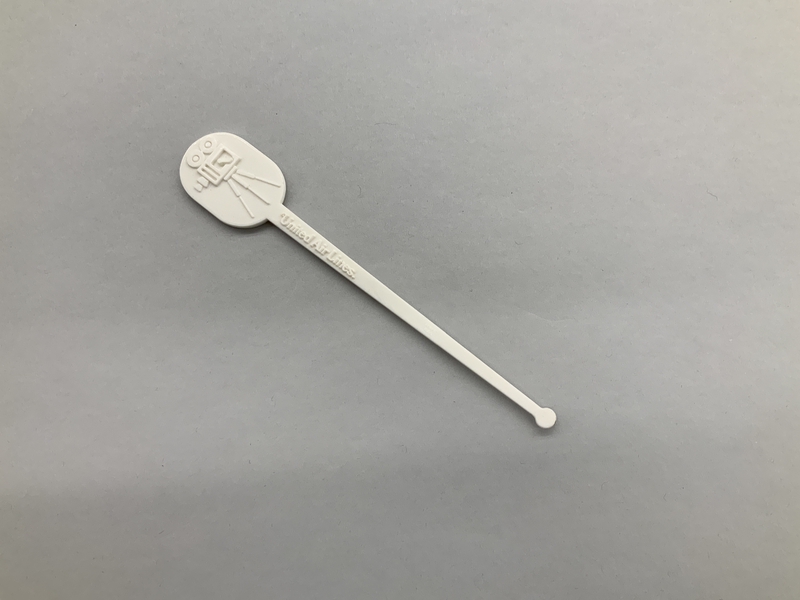 Image: swizzle stick: United Air Lines, Los Angeles