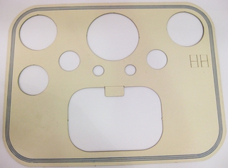 Image: meal tray: United Air Lines