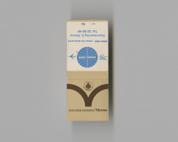 Matchbook: Hotel Inter-Continental and Pan Am