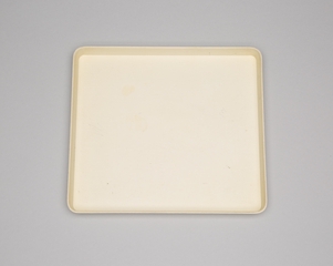 Image: meal tray: United Air Lines