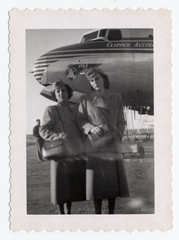Image: photograph: Pan American World Airways, Douglas DC-4, Miami, Evelyn David