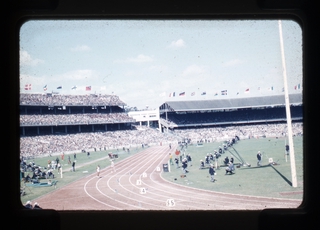 Image: slide: Pan American World Airways, Melbourne, 1956 Summer Olympics