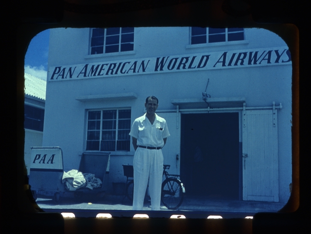 Slide: Pan American World Airways, Hong Kong