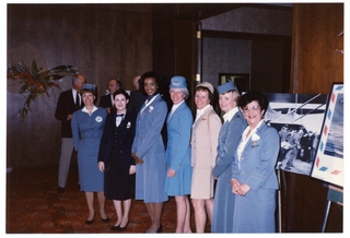Image: negative and photograph: Pan American World Airways, Evelyn David