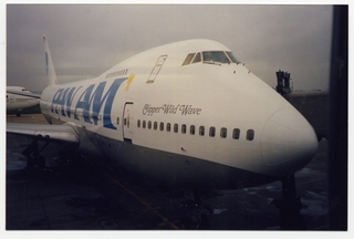 Image: photograph: Pan American World Airways, Boeing 747, London Heathrow Airport