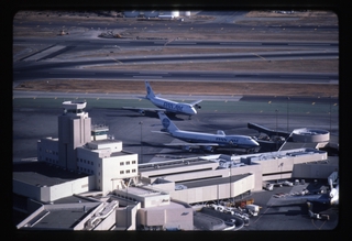 Image: slide: San Francisco International Airport (SFO), Central Terminal, Pan American World Airways