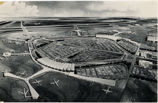 Image: photograph: San Francisco International Airport (SFO), master plan rendering