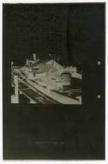Image: negative print: Macao junk, armament