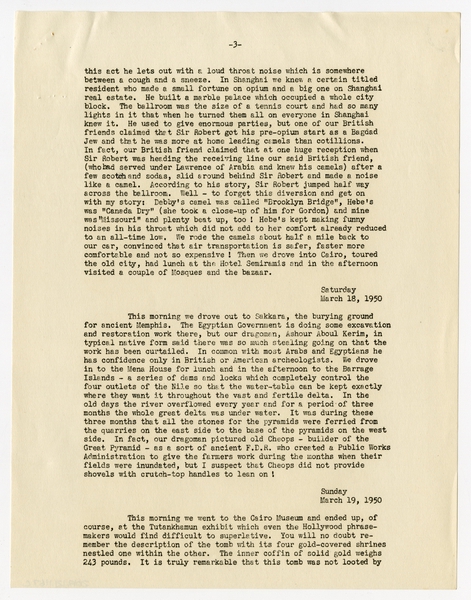 Image: correspondence: Harold M. Bixby, family circular letter