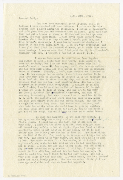 Image: correspondence: Debby Bixby