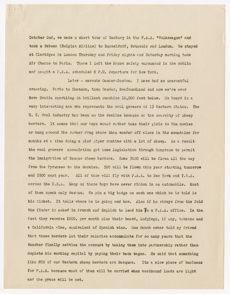 Image: correspondence: Harold M. Bixby, family circular letter