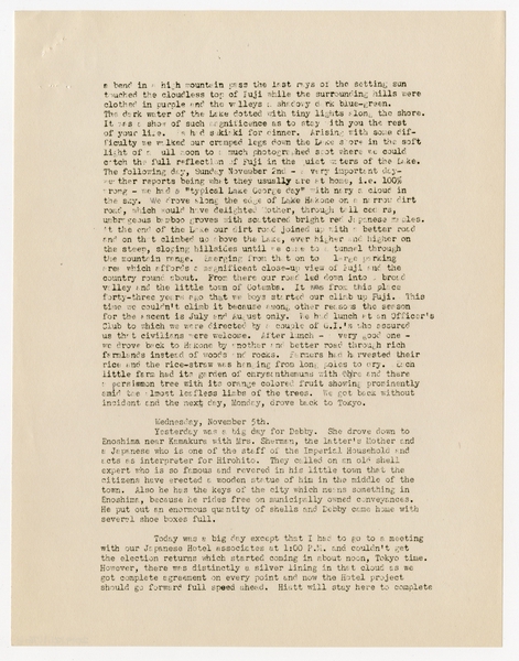 Image: correspondence: Harold M. Bixby, family circular letter