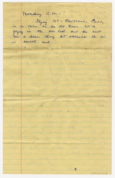 Image: correspondence: Harold M. Bixby to Debby Bixby