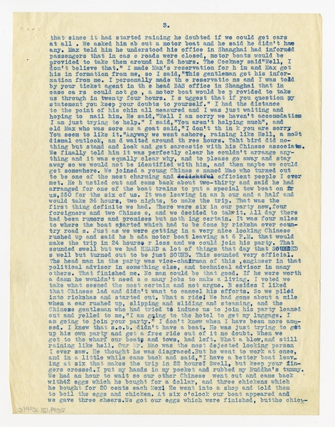 Image: correspondence: William L. Bond to Harold M. Bixby
