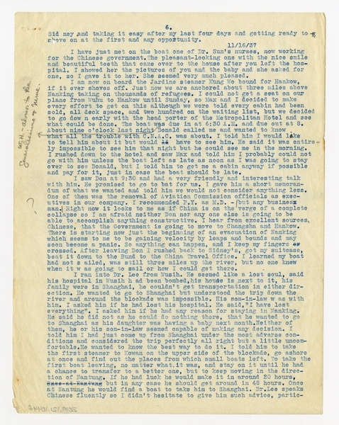 Image: correspondence: William L. Bond to Harold M. Bixby
